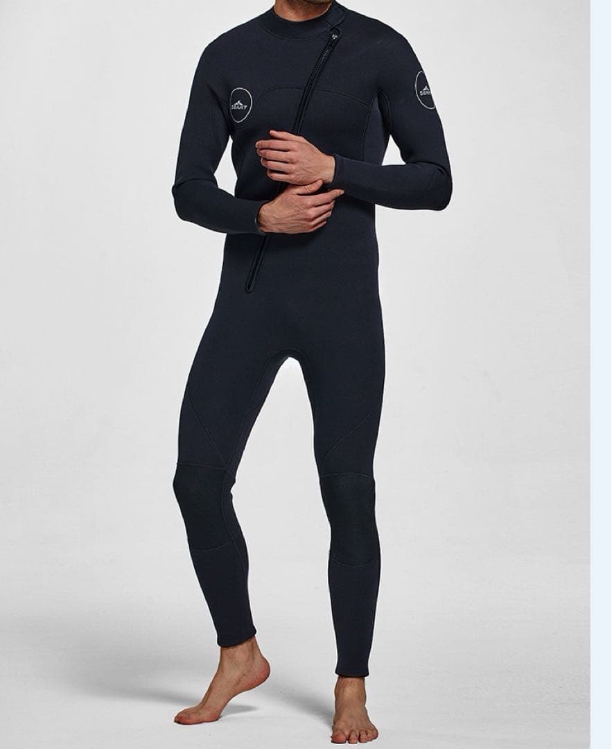 ウェットスーツ 潜水服 3MM メンズ 保温 防寒 フルスーツ 水着 長袖