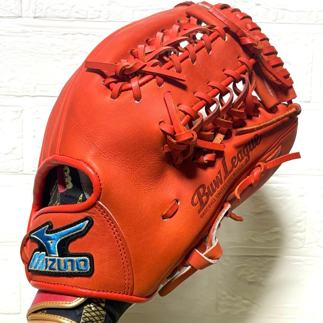 【美品】MIZUNO BuwLeague 軟式 グローブ ミズノ ビューリーグ