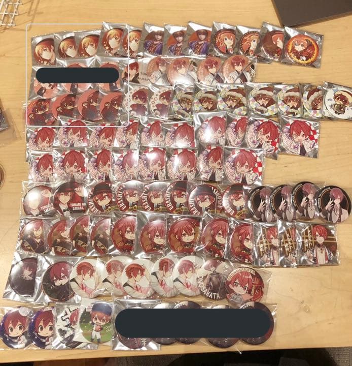 浦島坂田船　となりの坂田　缶バッジ