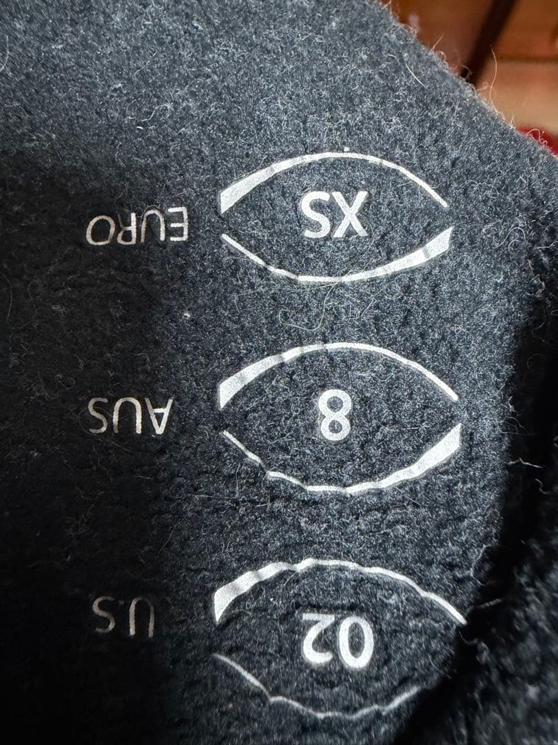 SHARKSKIN フルジッパーウェットスーツ 黒/赤