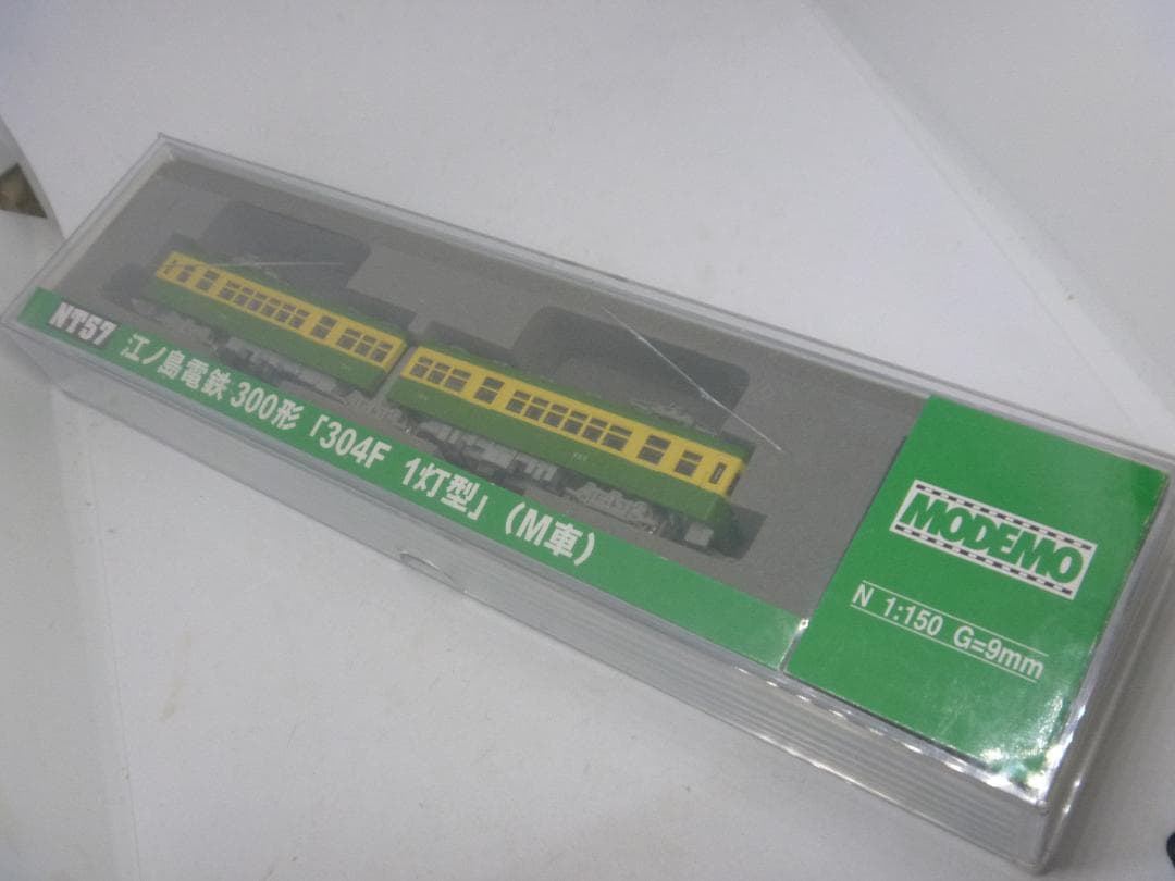 Nゲージ　江ノ島電鉄300形 304F 1灯型 M車(MODEMO)