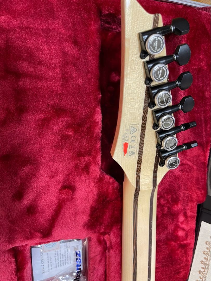 ギター ibanez j.custom RG8571-LBE (Lapis Blue)