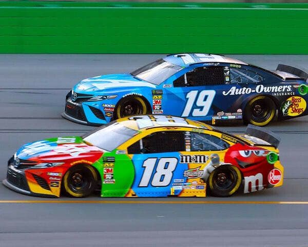 Kyle Busch #18 2019 NASCAR 1:24  Case＋車体