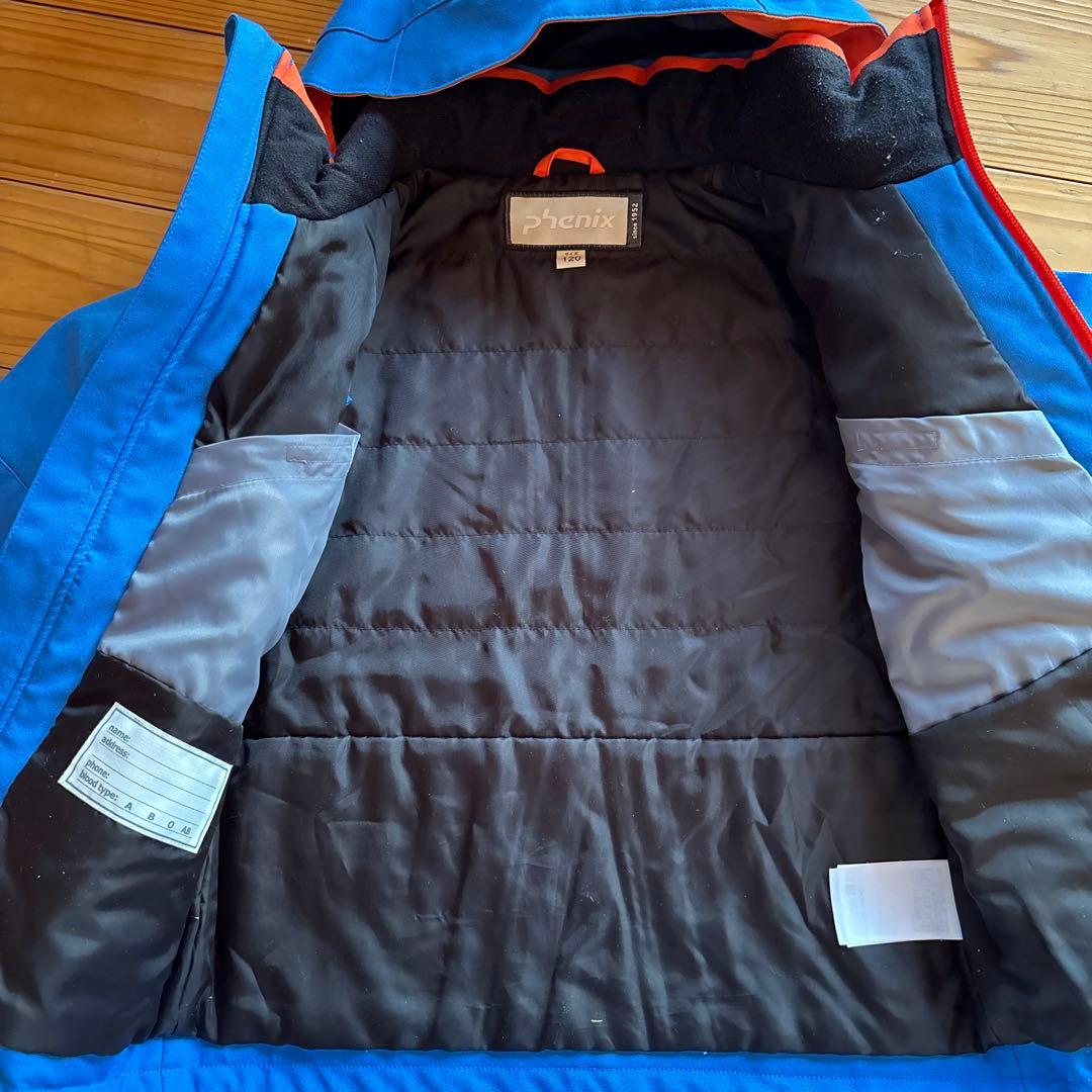 おまとめセット 子供用スキーウェア 120 Phoenix インナーヘルメット付