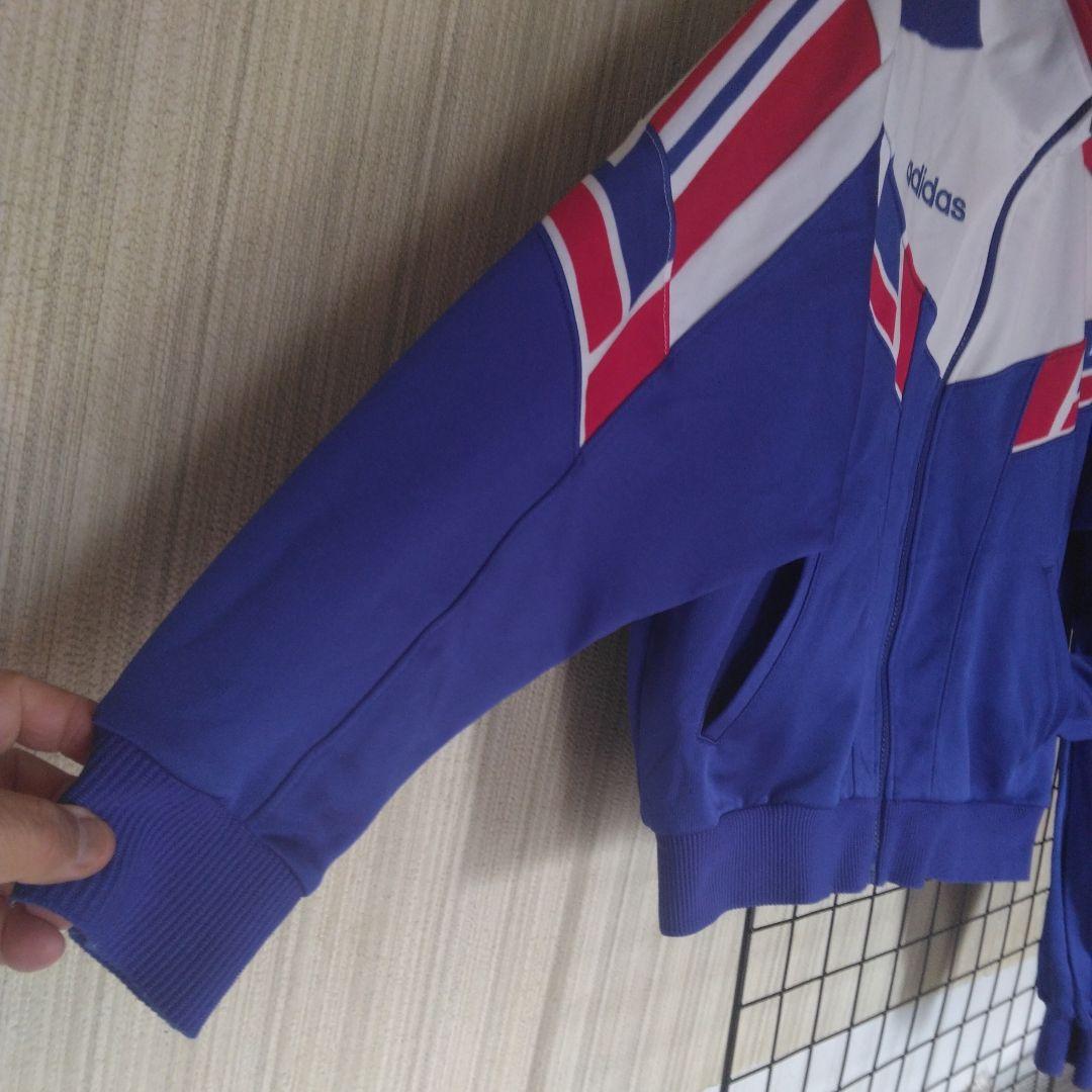 adidas ビンテージトレーニングスーツ上下セット トリコロール