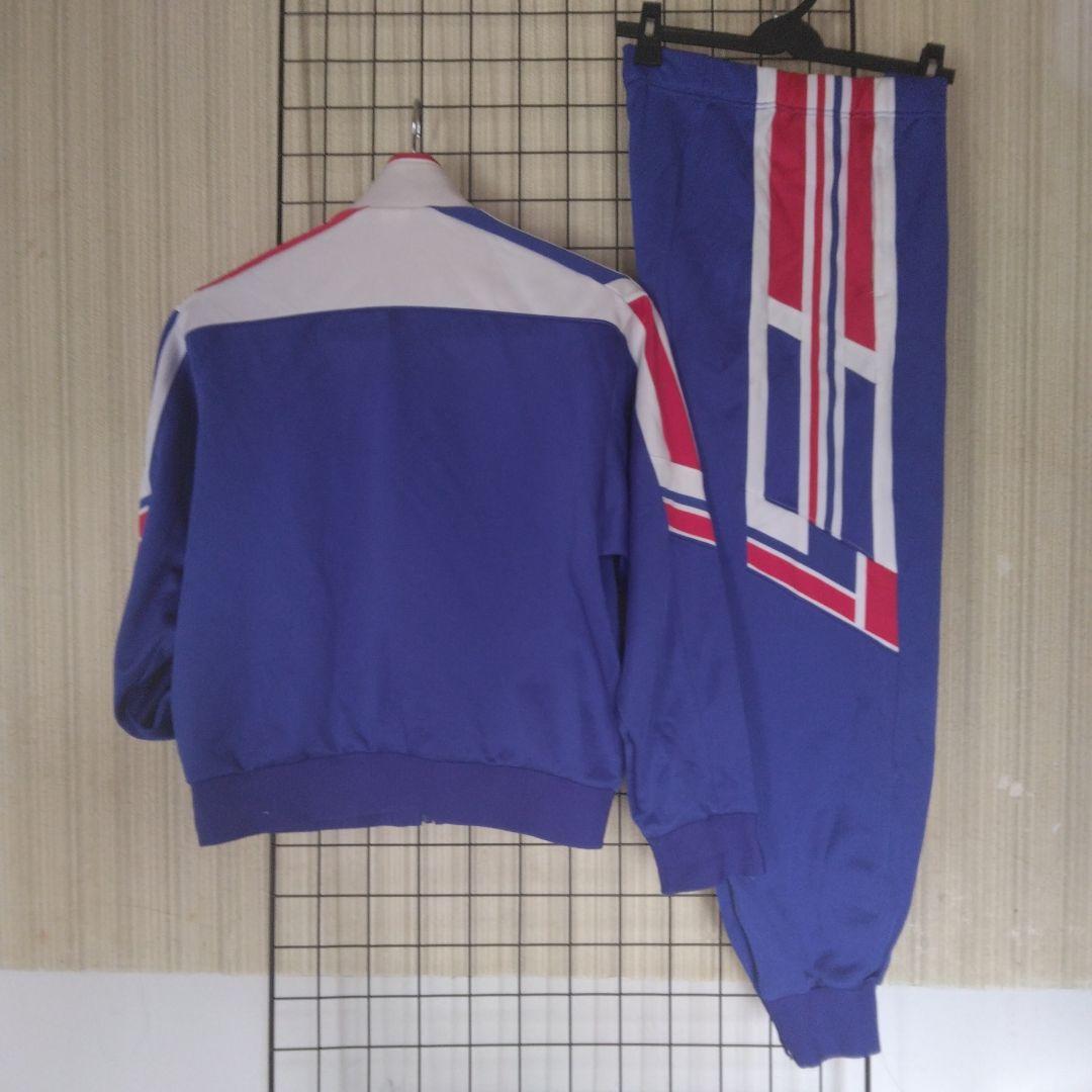 adidas ビンテージトレーニングスーツ上下セット トリコロール