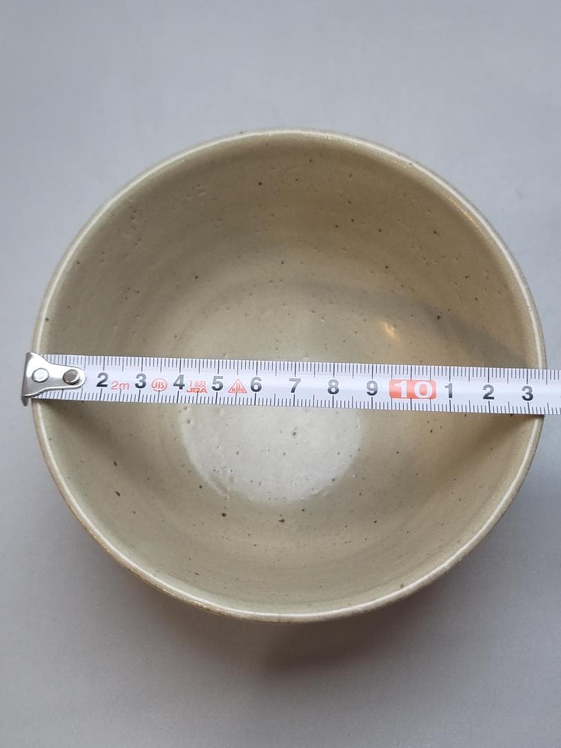 浜田晋作 造 地釉茶碗 共箱 未使用 DT552