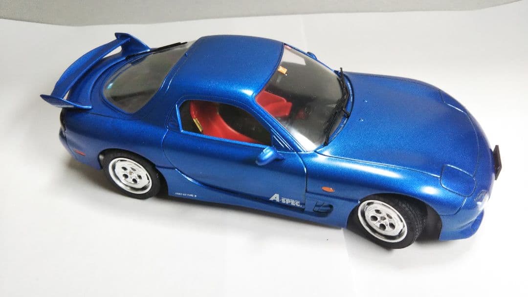 1/24スケール、マツダスピードRX-7 A-SPEC 完成品