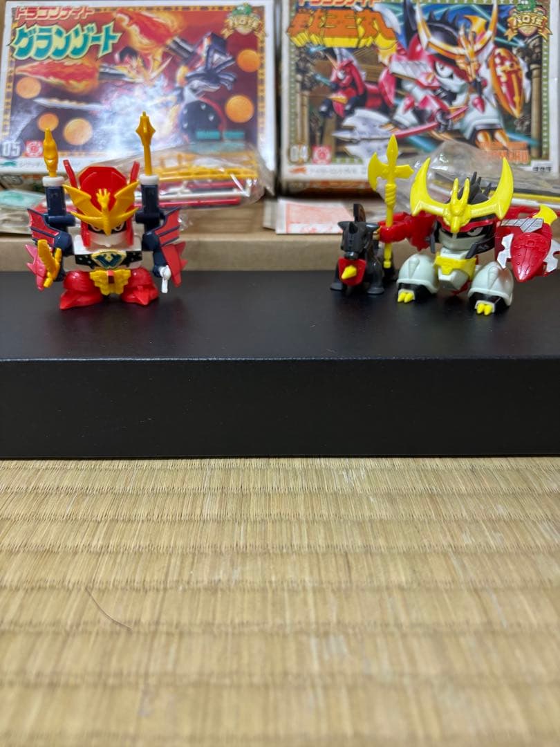 【当時物・完成品箱説付】パロ伝 ドラゴンナイト 戦王丸＆グランゾート 2体セット