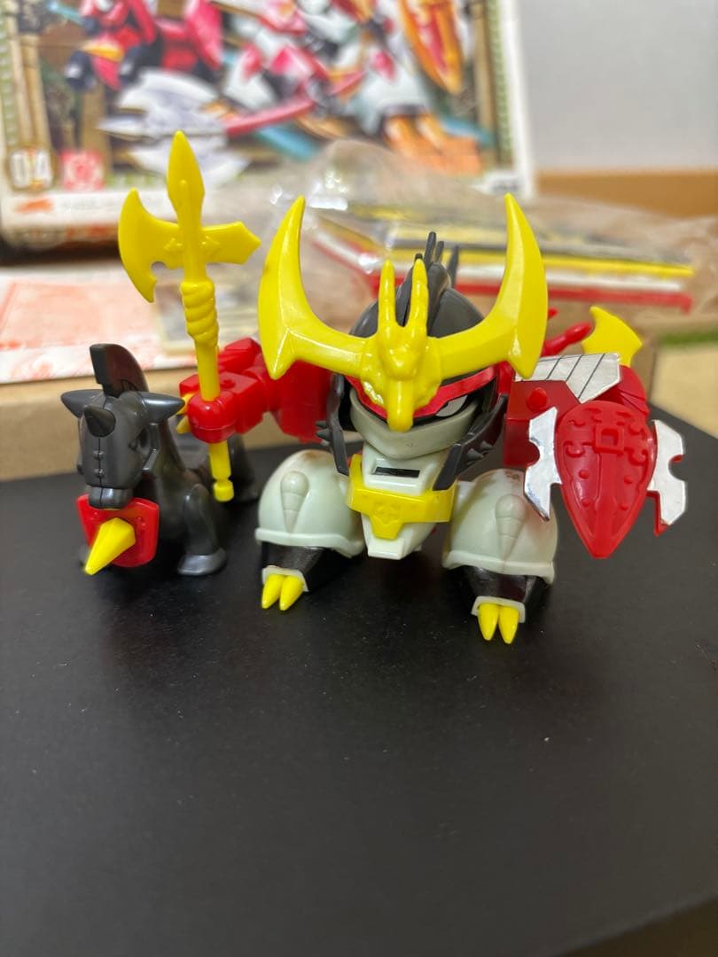 【当時物・完成品箱説付】パロ伝 ドラゴンナイト 戦王丸＆グランゾート 2体セット