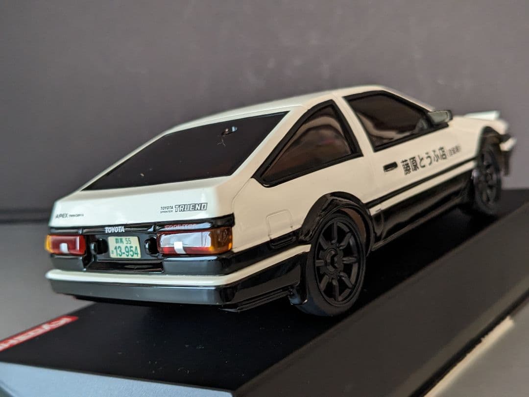ミニッツ　ボディ　頭文字D AE86 TRUENO 藤原拓海