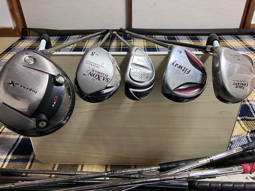 メンズ右利き初心者用　ゴルフクラブセット　ナイキ　キャディバッグ付き