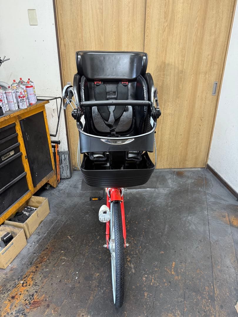 中古車　子供乗せ自転車　22/26インチ　LEDダイナモライト　3段変速　美品