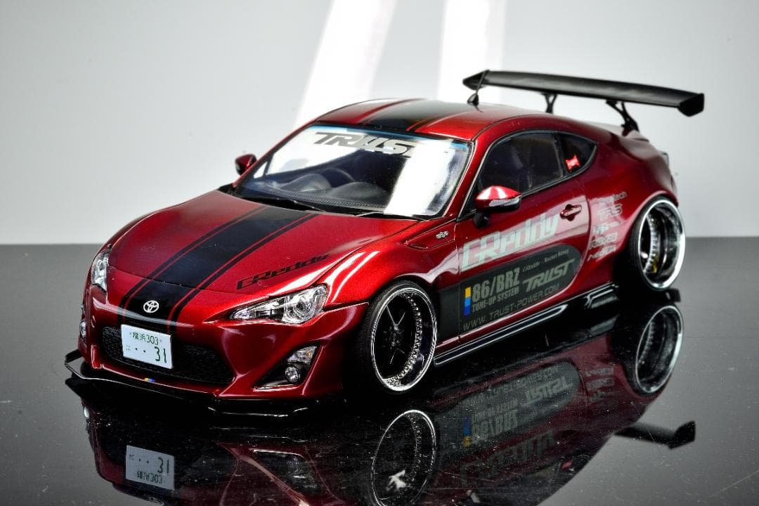【アオシマ 1/24】TOYOTA86 ”GREDDY&ROCKETBUNNY