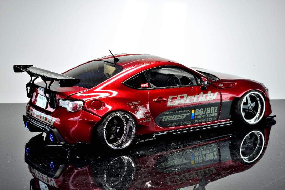【アオシマ 1/24】TOYOTA86 ”GREDDY&ROCKETBUNNY