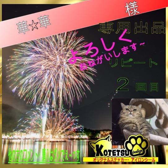 華☆華さま　専用　Tシャツ確認用