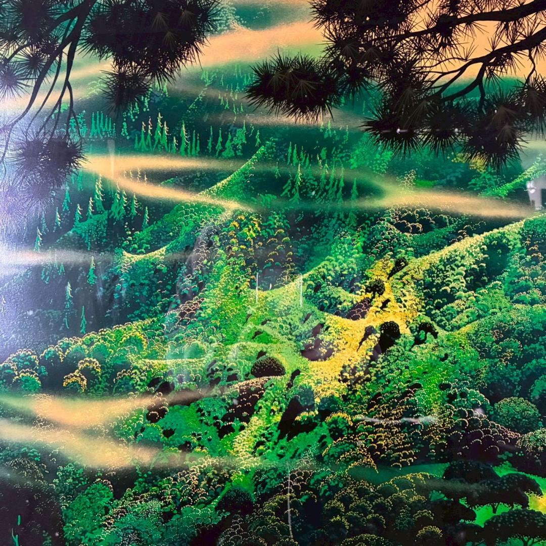 アイベン・アール「シンフォニック・ファンタジー」シルクスクリーン 大作 サイン入