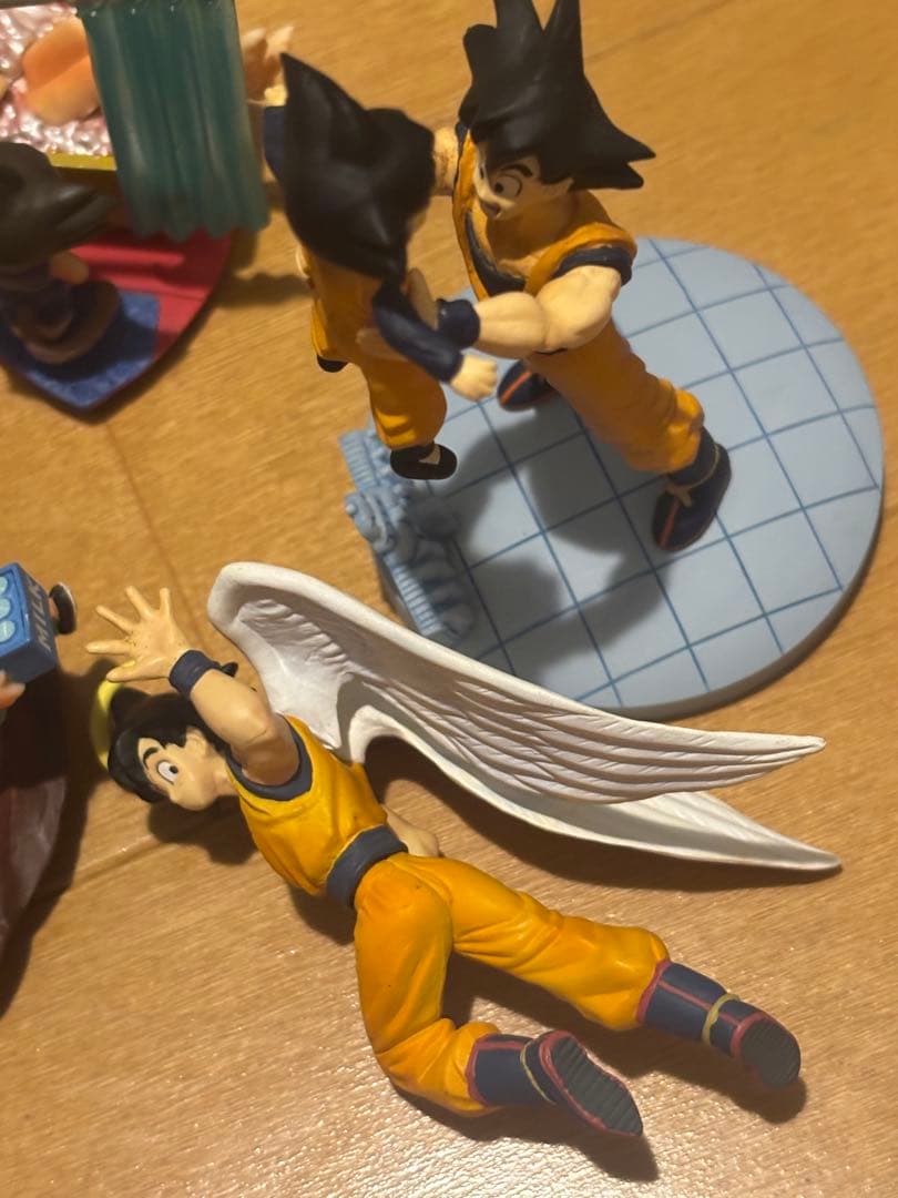 ドラゴンボールカプセル　まとめ売り クライシス編　孫悟空&ブルマ　風呂　牛乳