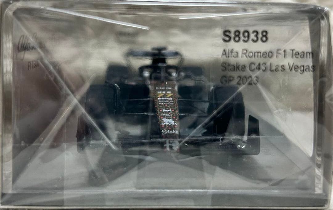 スパーク 1/43 アルファロメオ C43 ボッタス　2023ラスベガスGP