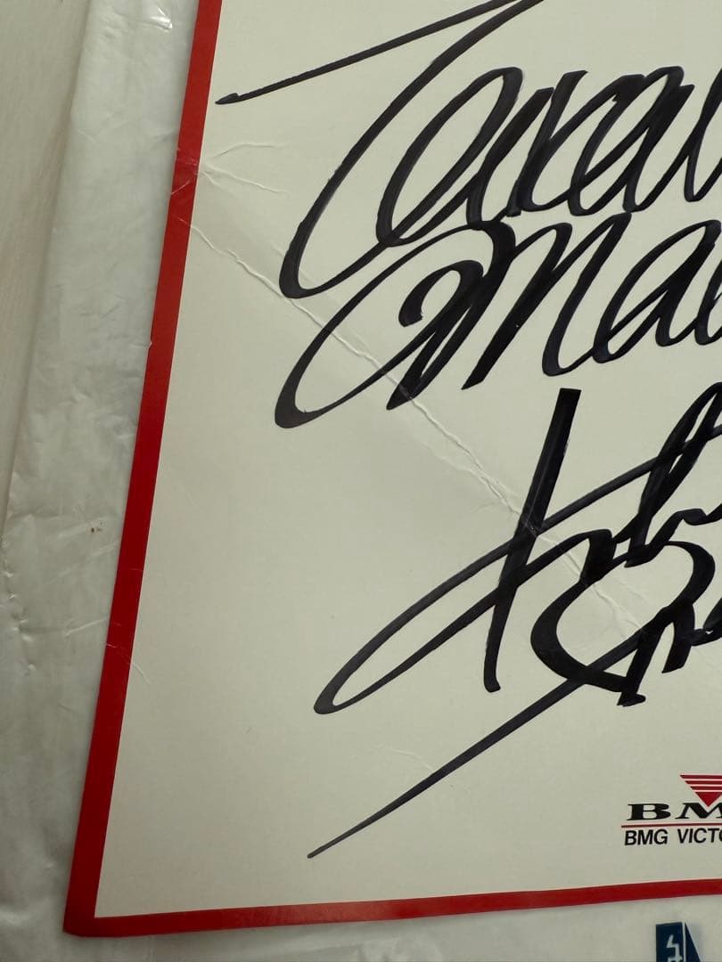 B'z LIVE-GYM 直筆サイン色紙　レア　稲葉浩志　松本孝弘