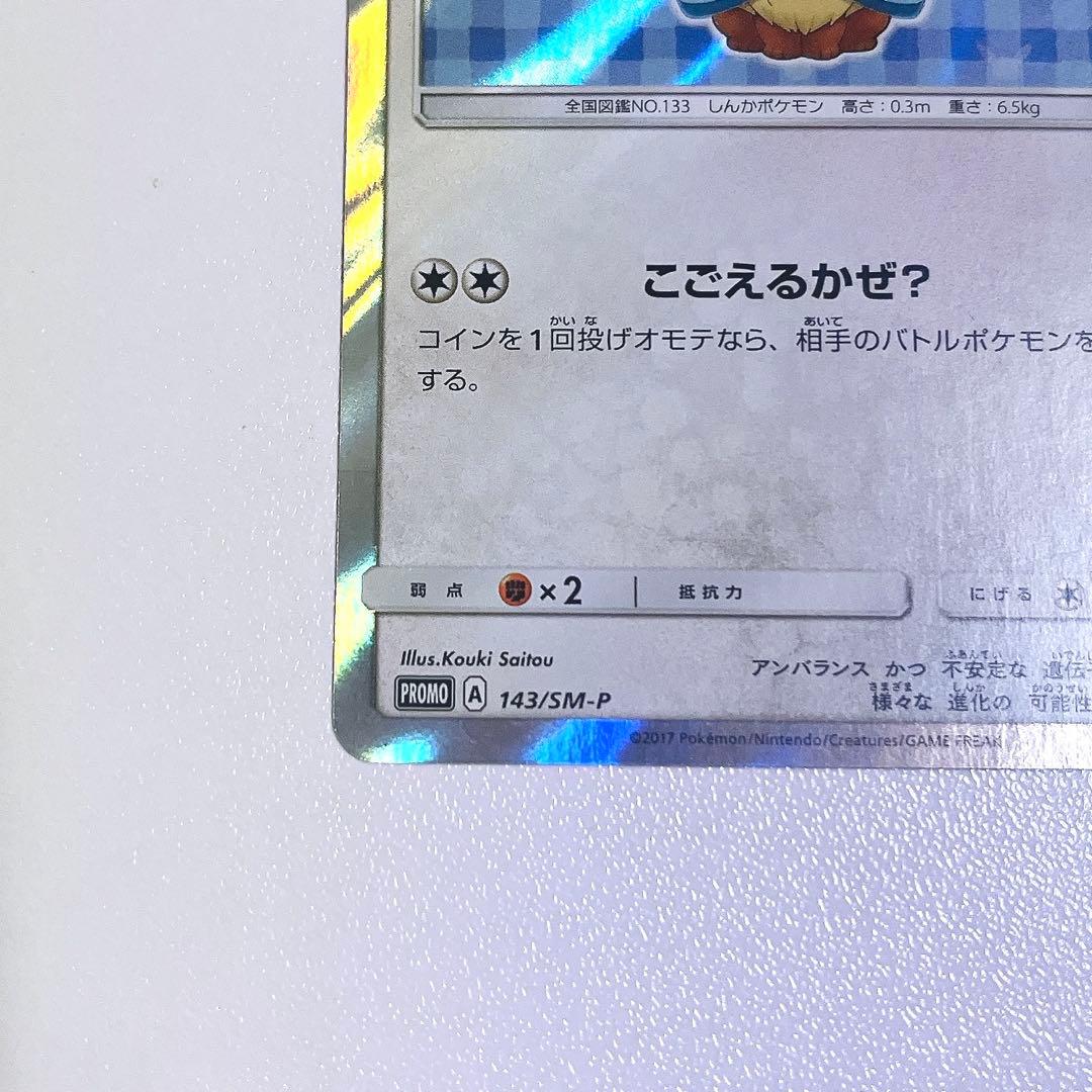 ポンチョを着たイーブイ（グレイシア） PROMO