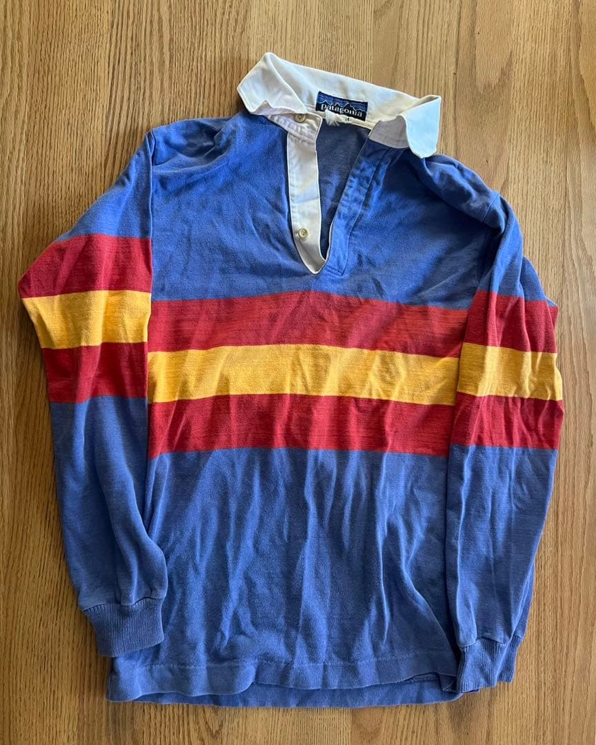 デカタグ　パタゴニア　ラガーシャツ　80'S