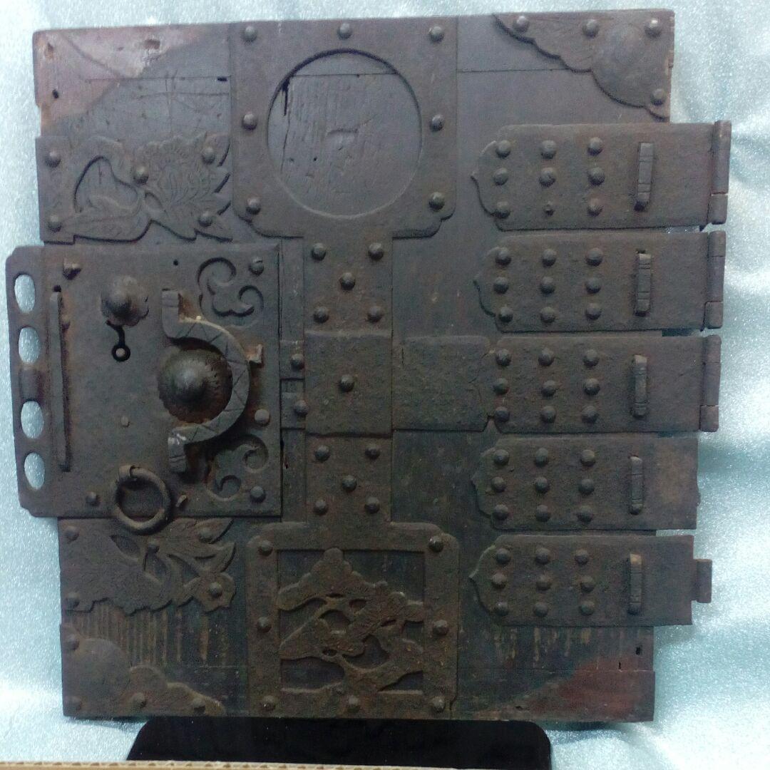 宇和島伊達家伊予國吉田藩３万石知行地藩内１８３３年天保四年記銘蔵出古船箪笥残骸品