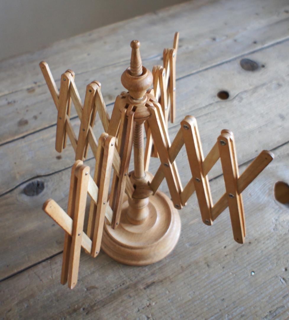 かせくり機　小型　ブロカント　天然生活　paris　蚤の市　古道具　アンティーク