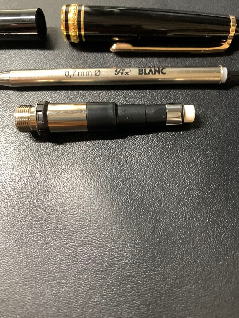 モンブラン ペンシル マイスターシュテュック 165 ブラック 0.7mm