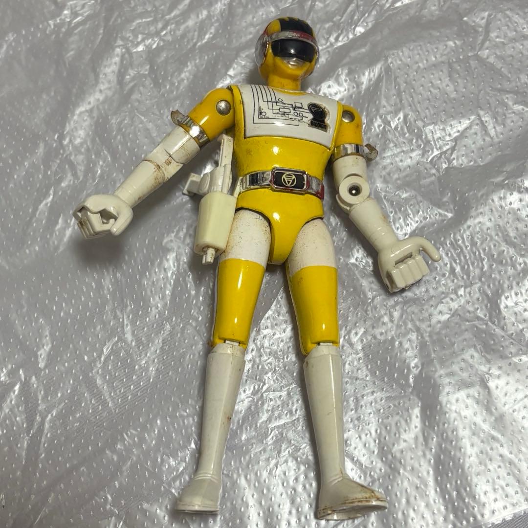 超電子バイオマン バイオイエロー 超合金 フィギュア