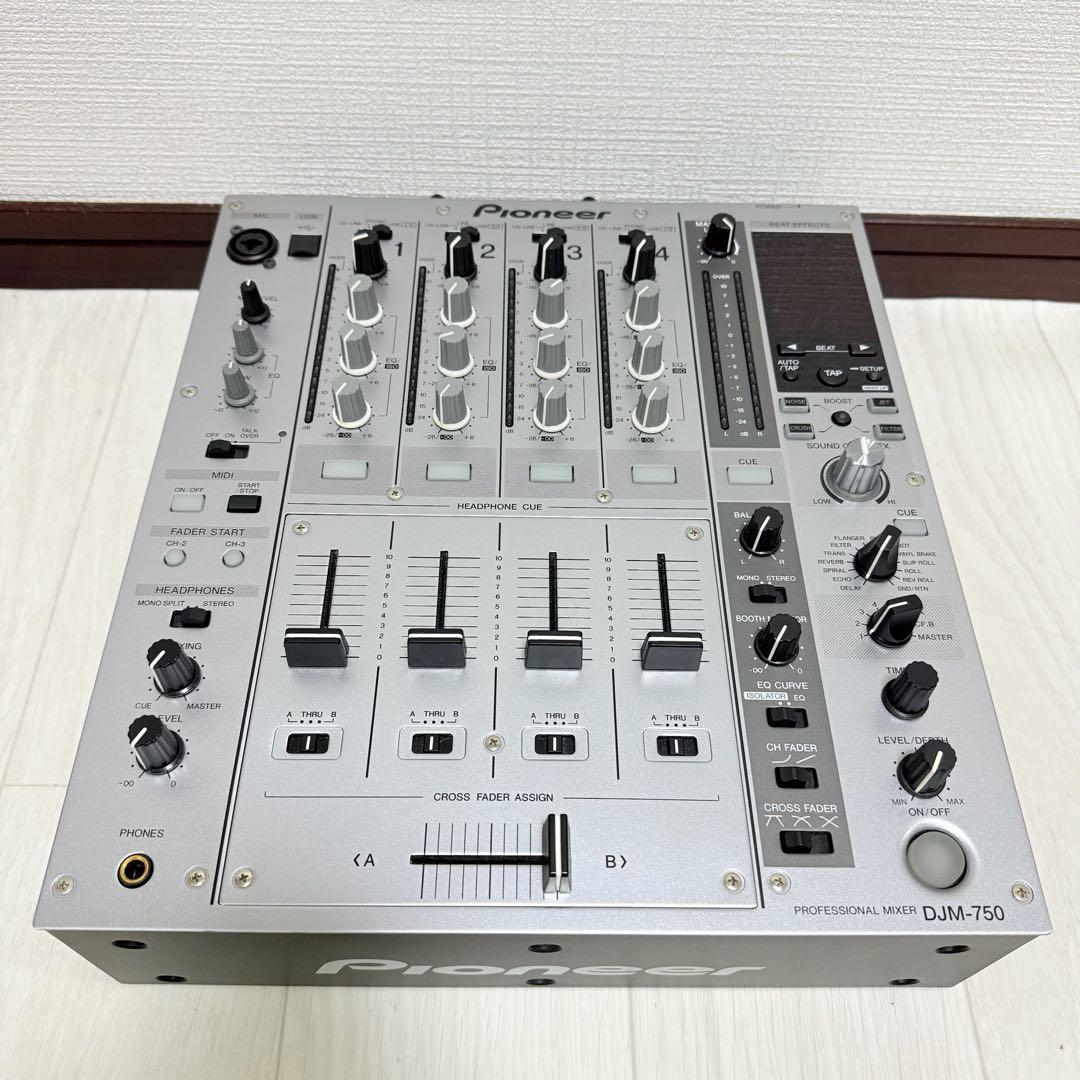 極美品 Pioneer DJM-750 DJミキサー パイオニア 4ch