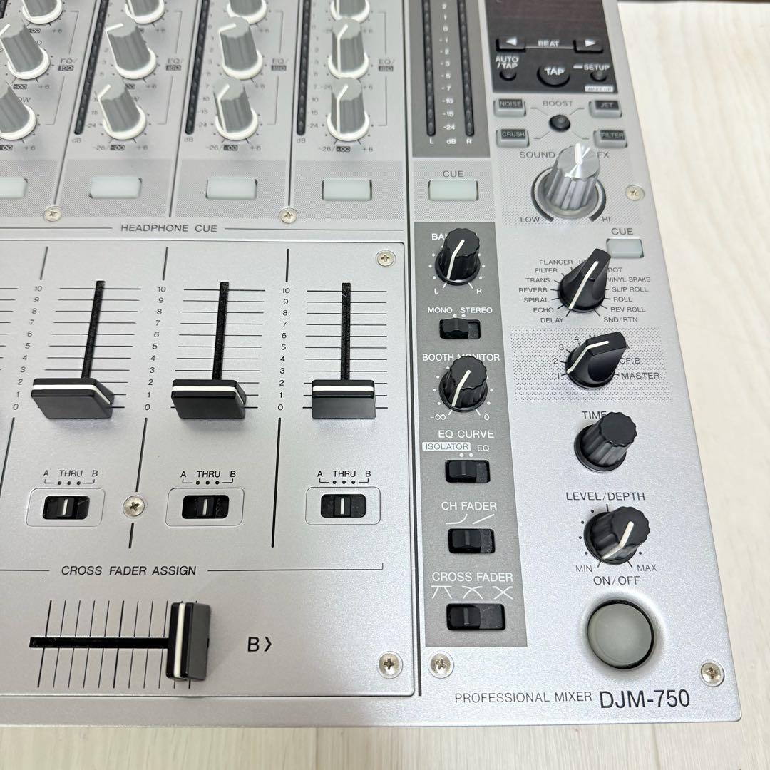 極美品 Pioneer DJM-750 DJミキサー パイオニア 4ch