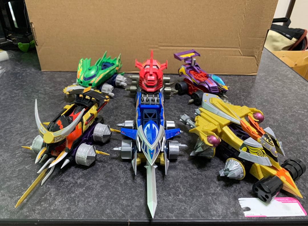 SMP クラッシュギア　組み立て済み　6機セット