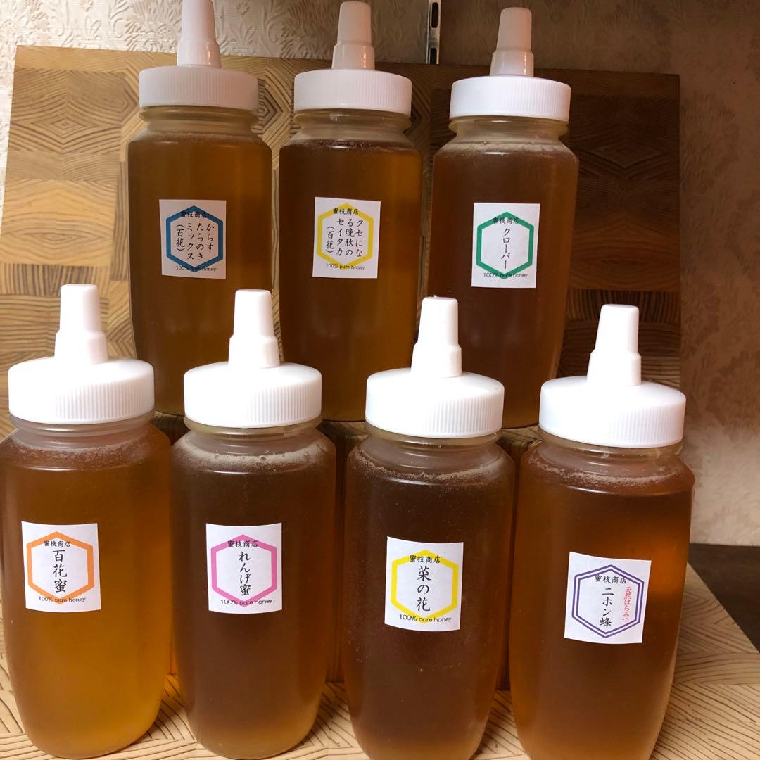 セール！【非加熱・生はちみつ】百花蜜・1000g×3本セット