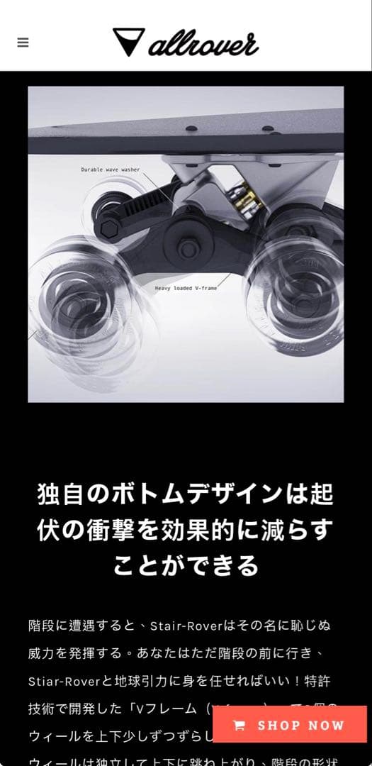 allover スケートボード Stair-Rover