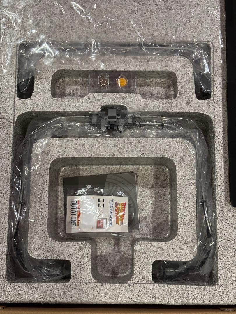 ホットトイズ バックトゥザフューチャー 1/6 デロリアン PART1