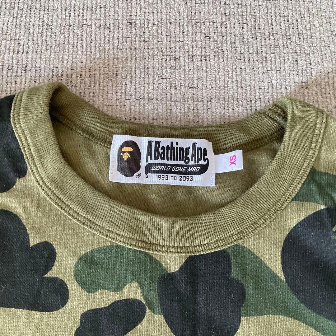 【美品】A Bathing Ape 迷彩柄 ワンピース XS正規品