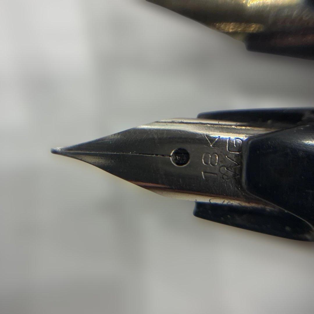 高級万年筆 21K 18K ブラック