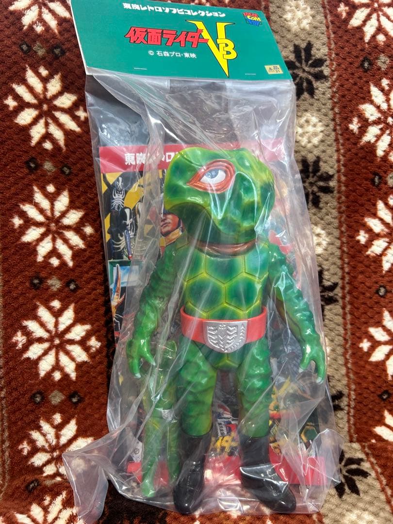 メディコム・トイ×東映レトロソフビ★カメバズーカ（新色）+ミニソフビ