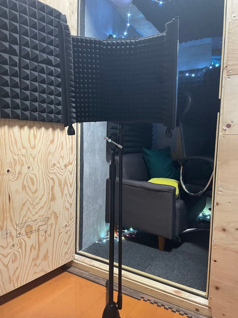 CP ポップフィルター ブラック 三脚式