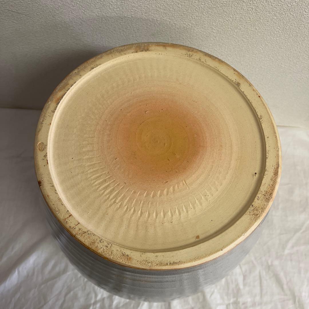 萩焼　泉流山　吉賀大雅　手焙　松林桂月　絵付　長期保管品