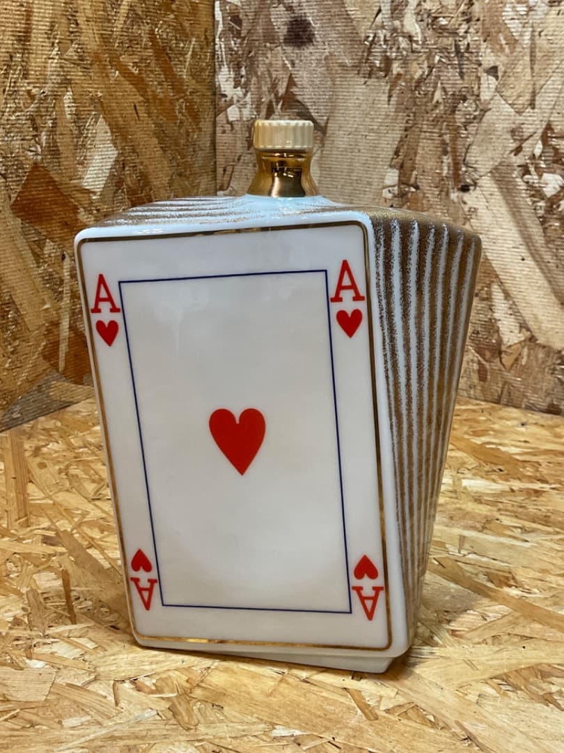 未開栓 フラパン XO ブランデー トランプ エース 陶器ボトル 750ml