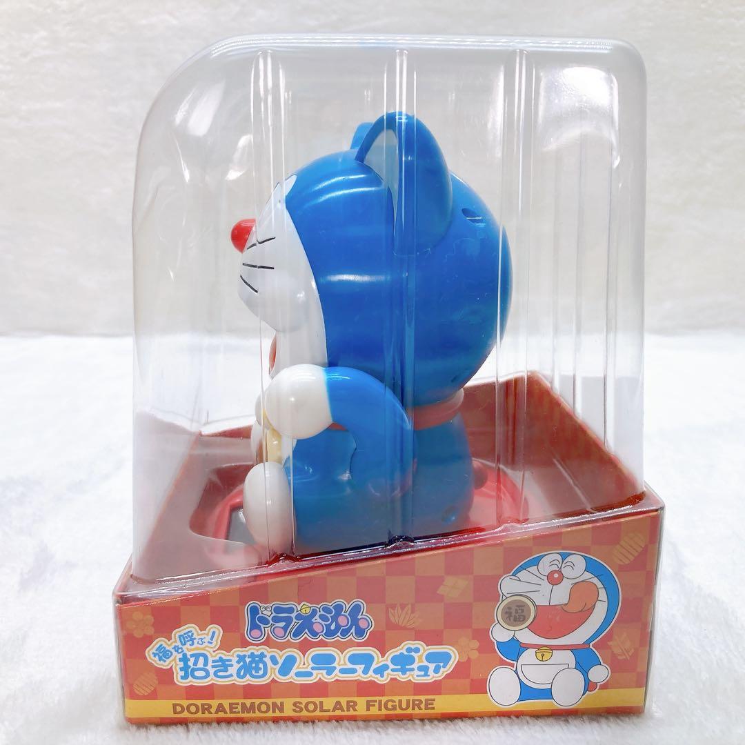 ✨未使用✨ドラえもん 福を呼ぶ招き猫 ソーラーフィギュア 青 猫型ロボット