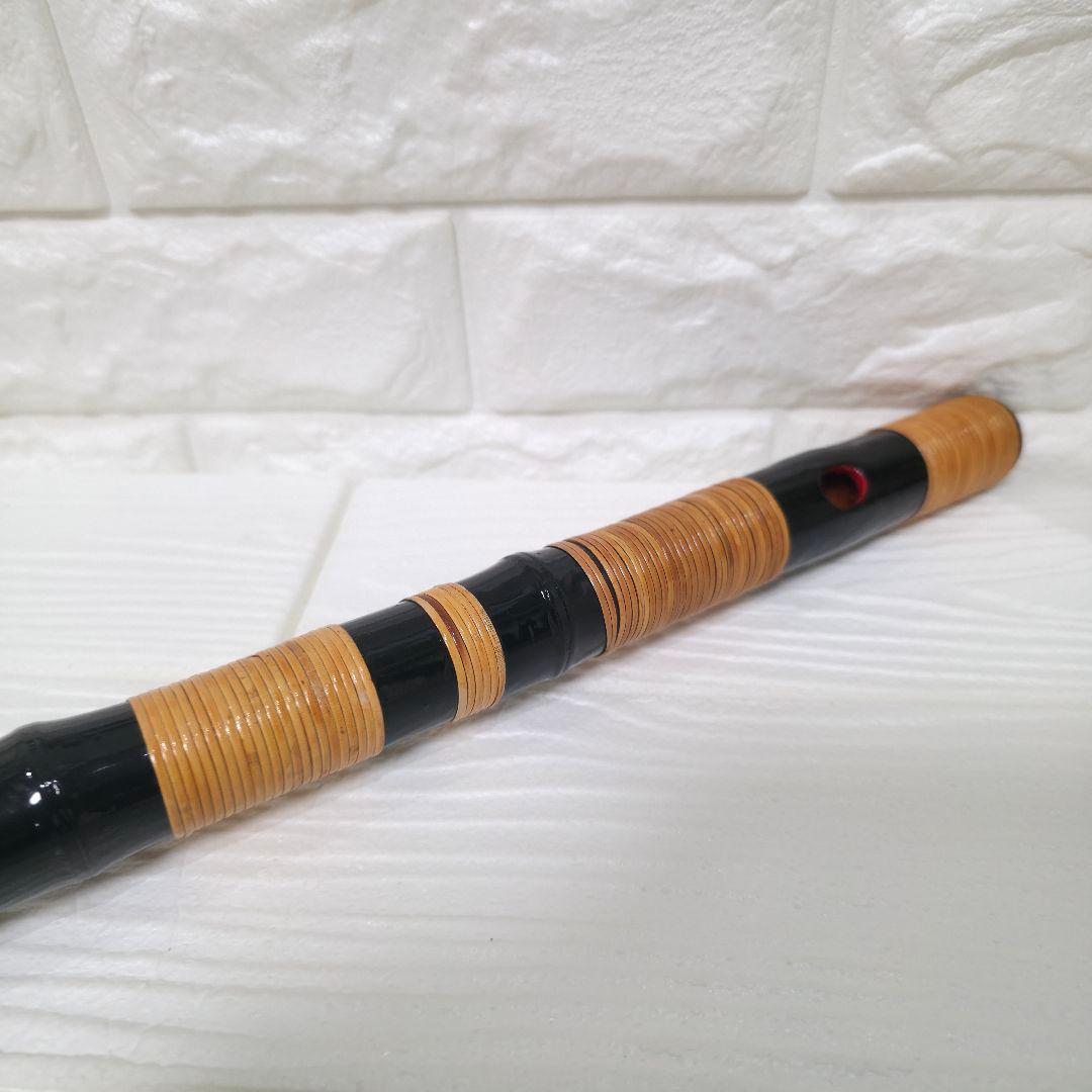 【453】だんじり祭り　だんじり　篠笛　日本和楽器　黒　ブラック