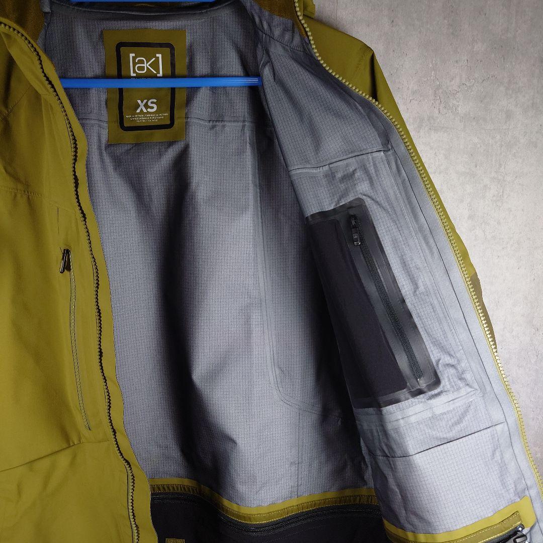 BURTON ak HOVER 3L GORE-TEXPRO xs グリーン