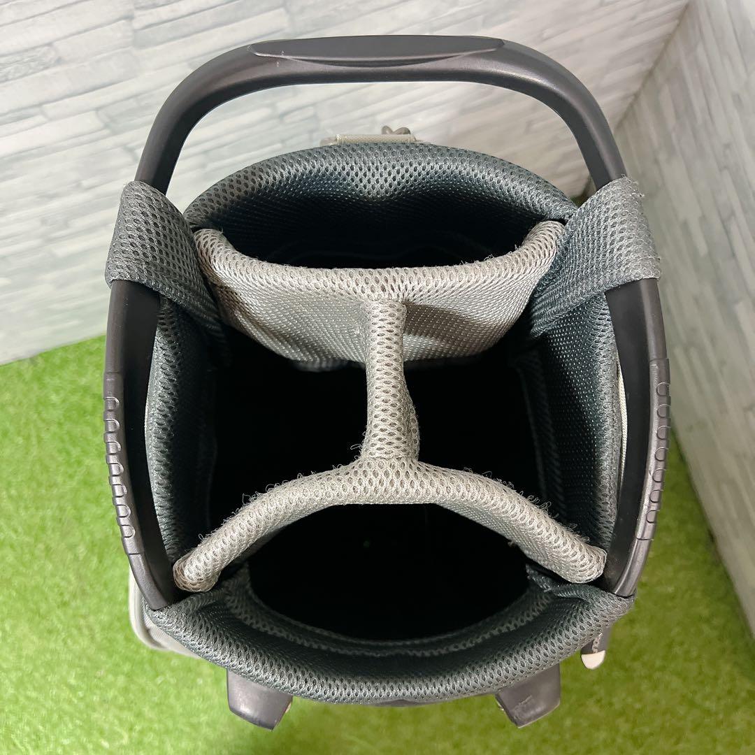 BEAMS GOLF ビームスゴルフ スタンド式 キャディバッグ 軽量 グレー