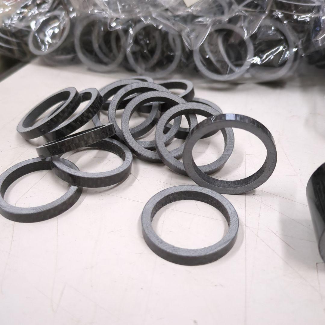 ステムスペース　カーボン　自転車、ロードバイク　大量　5 10 15 20mm