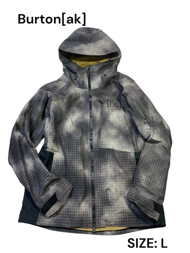 e886☆Burton[ak] ゴアテックススノーボードジャケット Lサイズ