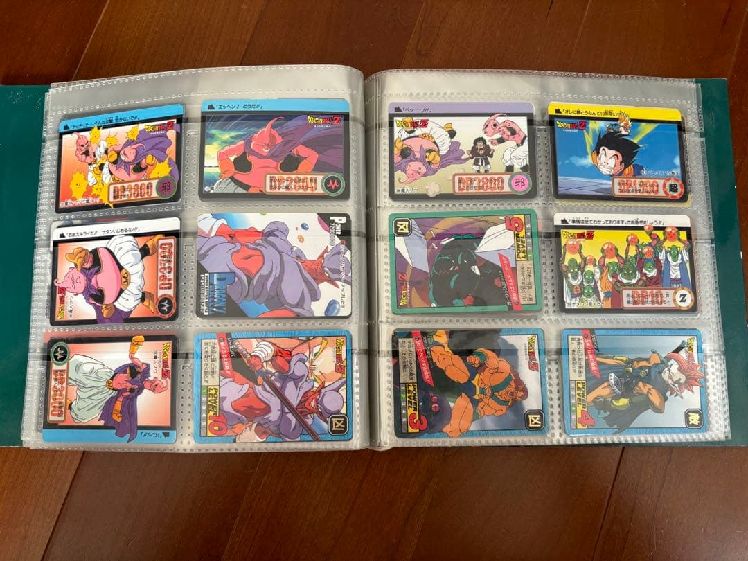 ドラゴンボールZ カードダスステーション　システムファイル　カード130枚付き