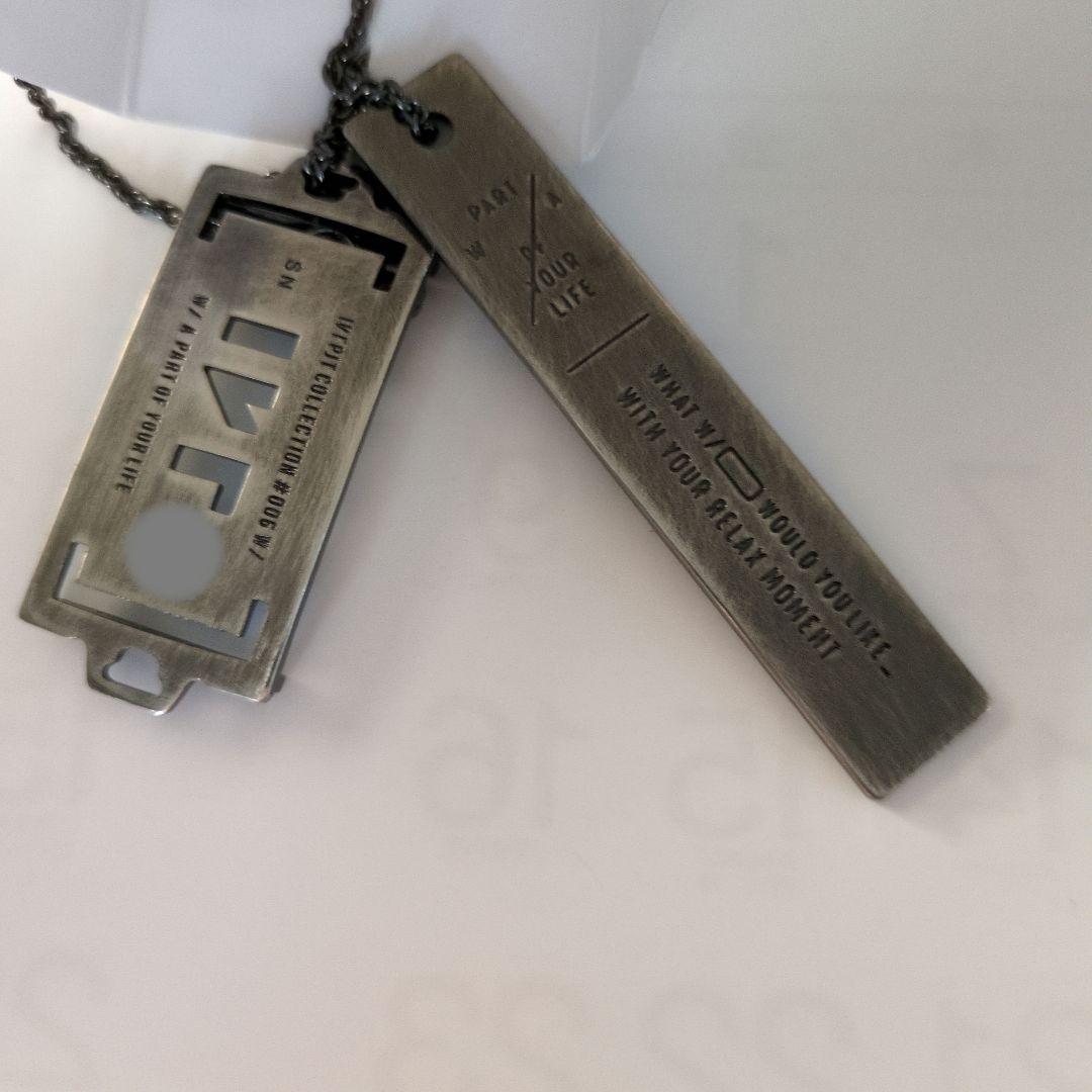 IKEアイケイー418ナンバリングネックレス　アクセサリー